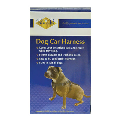 Prestige NYLON CAR HARNESS Black