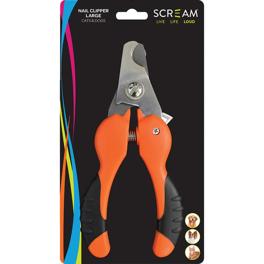Scream NAIL CLIPPER Loud Orange