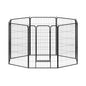 i.Pet Pet Dog Playpen 48" Enclosure 8 Panel Cage Kennel Puppy Fence Play Pen