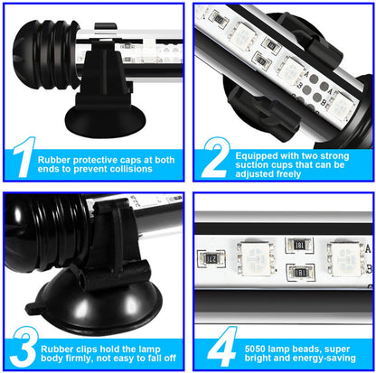 RGB Aquarium Light with Controller - Length 48.5 cm - 5.4 Watt - Aquarium Lamp - Aquarium Lamp - Aquarium Lamp - Dimmable