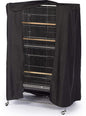 Parrot Cage Cover - Birdcage Cover and Dustproof Covers - Good Night Cover for Parrots - 210D Oxford Cloth - 88*63*120cm - Universal - Blackout - Waterproof - Black