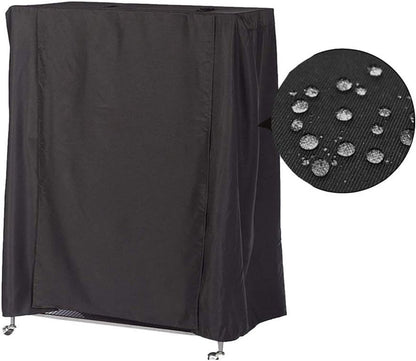 Parrot Cage Cover - Birdcage Cover and Dustproof Covers - Good Night Cover for Parrots - 210D Oxford Cloth - 88*63*120cm - Universal - Blackout - Waterproof - Black