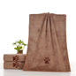 3-Pack Pet Quick-Dry Microfiber Towel Dark Brown Size-50x100cm
