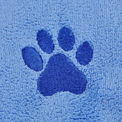 3-Pack Pet Quick-Dry Microfiber Towel Dark Brown Size-50x100cm