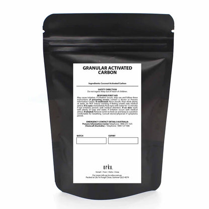 Orku Bulk 20Kg Granular Activated Carbon GAC Coconut Shell Charcoal Filtration