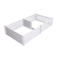 Rooster Farms 2.3m x 1.15m PVC Dog Whelping Box + Playpen Kit - Anti-Crush Rail