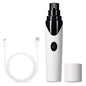 YES4PETS Electric Pet Dog Cat Quiet Nail Grinder Clipper Cutter Trimmer Grooming Care
