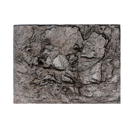 Pet Reptile Tank Board 3D Foam Backgrounds and Habitat Decoration 9 Styles - F