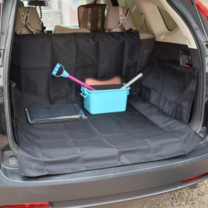 Pet Dog Car Boot Cargo Liner Cover Mat Waterproof Protector Cat Suv Ute Black - SUV - 155cm x 104cm x 33cm