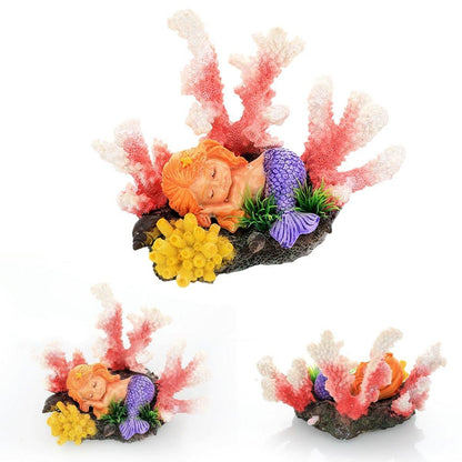 Aquarium Resin Coral Decorations for Fish Tank Marine Simulation Micro Landscape - GH0740