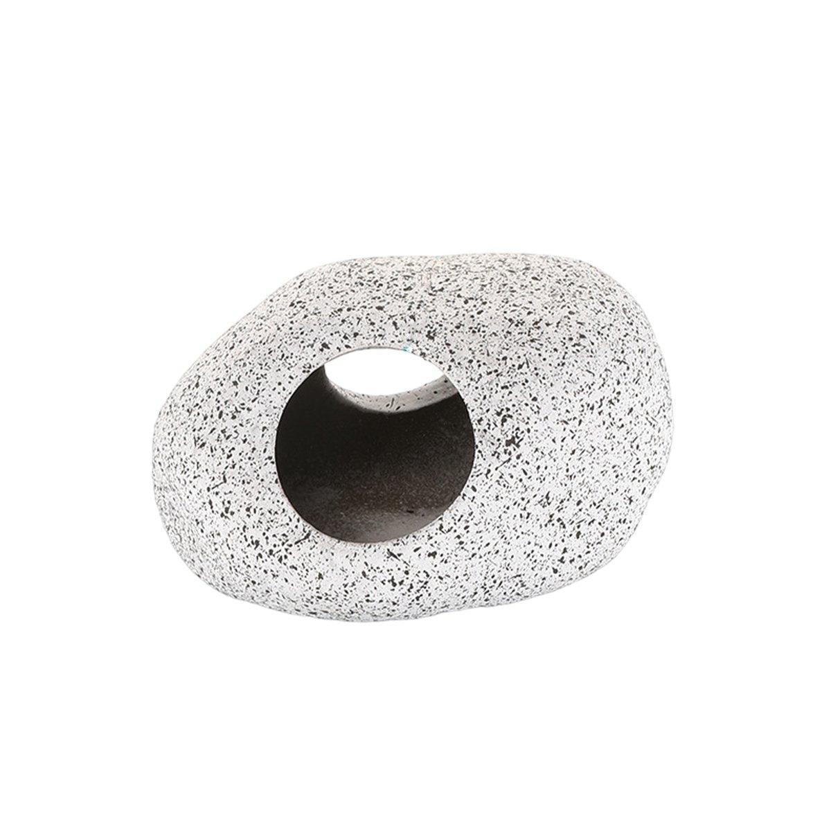 Clay Pot Aquarium Decoration Shrimp House Cichlid Breeding Tank Fish Nest - Nine Holes