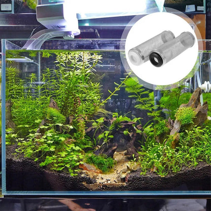 4x Stainless Steel Shrimp Filter Guard Aquarium Intake Protector Fish Safe Mesh - White-4PCS (12mm)